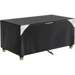 Letnerny - housse salon de jardin avec grilles da��ration et zip bache salon de jardin exterieur 210d ...