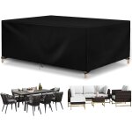 Letnerny - housse table de jardin housse salon de jardin exterieur rectangulaire couverture de protection ... Letnerny - housse table de jardin housse salon de jardin exterieur rectangulaire couverture de protection ...