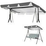 Letnerny - housse de toit universelle pour balancelle de jardin 3 places, imperm¿¿able, protection uv, ... Letnerny - housse de toit universelle pour balancelle de jardin 3 places, imperm¿¿able, protection uv, ...
