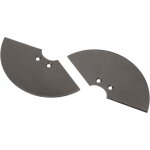 Letnerny - lame pour tarire manuelle quikdrill, trous jusqu'a 20 cm de diamtre, argent, taille l, ...