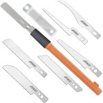 Letnerny - mini scie a main pour le mod�lisme avec 8 lames pour le bricolage couteau de mod�lisme hobby ...