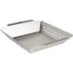 Letnerny - panier a griller deluxe - grand (35 x 30cm), acier inoxydable, rsiste a la chaleur, passe ...