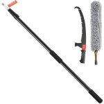 Letnerny - scie a elaguer tlescopique, scie a perche extensible manuelle 1, 5 - 6, 1 m avec lame en ...