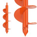 Letnerny - tarière jardin pour mèche, 31x7. 6cm manuelle outil plantation creuser de trous terre sol ... Letnerny - tarière jardin pour mèche, 31x7. 6cm manuelle outil plantation creuser de trous terre sol ...
