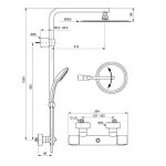 Lve chauffe - eau 150kg 1, 80m