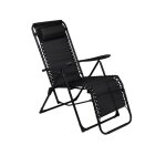 Lifetime garden chaise longue chaise pliante camping 93 x 46 x 110 cm - chaise de jardin avec dossier ...