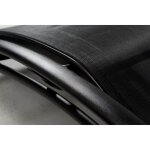 Limea transat noir ajustable et empilable 2 pi�ces avec pieds acier
