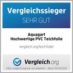 Liner de bassin en pvc 19 m x 2 m 0, 5 mm, noir, b�che pour le bassin de jardin