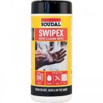 Lingettes nettoyantes swipex - par 300 (50x6) soudal