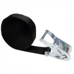 Linxor - sangle d'arrimage  cliquet - 35 mm x 7 m - noir