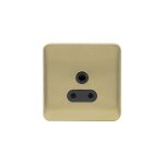 Lisse screwless deco ggbl3080bsb prise de courant simple sans interrupteur, broche ronde, 5 a, laiton ... Lisse screwless deco ggbl3080bsb prise de courant simple sans interrupteur, broche ronde, 5 a, laiton ...