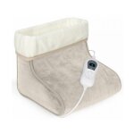 Livoo - chauffe pieds 100w gris dos220c