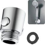 Lkjkj - 1pcs stop douche, robinets d'arrt pommeau de douche g1 / 2 en abs - economiseur d'eau facile ...