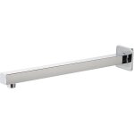 Lkjkj - bras de douche de 50 cm avec bride et ruban en tflon, bras d'extension pour salle de bain, pommeau ...