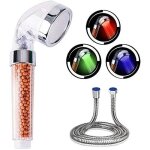 Lkjkj - douchette à main 7 couleurs led avec tuyau, douchette de douche led, douchette douche salle de ... Lkjkj - douchette à main 7 couleurs led avec tuyau, douchette de douche led, douchette douche salle de ...