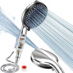 Lkjkj - pommeau de douche  haute pression avec filtre 15 filtrations 10 types de jet conomiseur d'eau ...