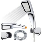 Lkjkj - pommeau de douche kit, pommeau de douche, flexible en acier inoxydable de 1, 5 m, support réglable, ... Lkjkj - pommeau de douche kit, pommeau de douche, flexible en acier inoxydable de 1, 5 m, support réglable, ...