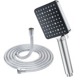 Lkjkj - pommeau de douche avec tuyau 1. 6 m, pomme douche economie deau avec 6 modes, filtre pommeau ...