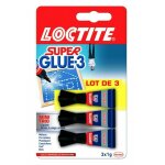 Loctite super glue 3 mini trio 3178040637863 colle reparation reparer renover maison bricolage art decoration ...