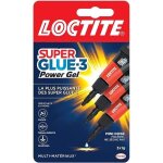 Loctite super glue - 3 power gel mini dose, colle forte enrichie en caoutchouc, mini - dose de colle ...