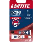 Loctite power epoxy rapide 5 min 3178041331975 henkel glue colle bi - composant 22 ml reparer reparation ...