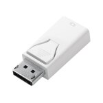 Logilink - adaptateur vid�o - displayport m�le pour hdmi femelle - blanc - support 4k