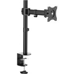 Logilink bp0020 1 prise support de table pour cran 33, 0 cm (13 ) - 68, 6 cm (27 ) inclinable + pivotable ...