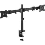 Logilink bp0022 2 prises support de table pour cran 33, 0 cm (13 ) - 68, 6 cm (27 ) inclinable + pivotable ...