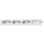 Logilink multiprise euro, triple, sans interrupteur, blanc Logilink multiprise euro, triple, sans interrupteur, blanc