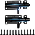 Loquet porte, 2 pièces 304 targette de porte exterieur, verrou porte exterieur, loquet de porte coulissante ... Loquet porte, 2 pièces 304 targette de porte exterieur, verrou porte exterieur, loquet de porte coulissante ...