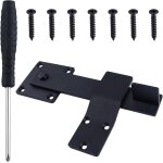 Loquet de porte de ferme rabattable de 15, 2 cm avec tournevis, loquet de porte coulissante robuste pour ... Loquet de porte de ferme rabattable de 15, 2 cm avec tournevis, loquet de porte coulissante robuste pour ...
