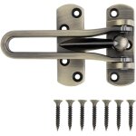 Loquet de porte pour scurit de la maison, barre oscillante, verrous de porte d'entre secondaire pour ...