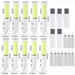Lot de 10 batons lumineux electroniques avec pince a piles pour canne a peche, lampe incandescente, piles ... Lot de 10 batons lumineux electroniques avec pince a piles pour canne a peche, lampe incandescente, piles ...