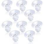 Lot de 10 brides de tire - lait en silicone, 13 / 15 / 17 / 19 / 21 mm, accessoires portables compatibles ...