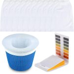 Lot de 10 chaussettes de skimmer de piscine pour piscine, tamis pour accessoires, chaussettes filtrantes, ... Lot de 10 chaussettes de skimmer de piscine pour piscine, tamis pour accessoires, chaussettes filtrantes, ...