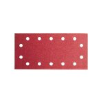 Lot de 10 feuilles abrasives expert for wood 115x230mm 14 trous gr. 60 bosch 2608605316