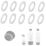 Lot de 10 joints toriques de qualité supérieure pour bouteilles sodastream pet - joints d'etanchéité ... Lot de 10 joints toriques de qualité supérieure pour bouteilles sodastream pet - joints d'etanchéité ...