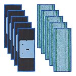 Lot de 10 lingettes nettoyantes pour robot serpilliere irobot braava jet m6 ultimate