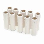 Lot de 10 manchons en plastique pour ampoules de lustre( blanc)
