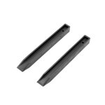 Lot de 10 piquets pour rouleau de bordure flexible - hauteur : 38 cm