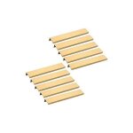 Lot de 10 poign�es invisibles pour meubles - couleur or - pour tiroirs et placards de cuisine - 160 mm ...