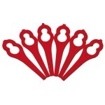 Lot de 100 lames en plastique de rechange pour coupe - bordure bosch, einhell, florabest, grand trou ... Lot de 100 lames en plastique de rechange pour coupe - bordure bosch, einhell, florabest, grand trou ...