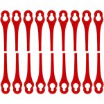 Lot de 100 lames de rechange pour florabest coupe bordure lidl frta 20 a1 fat 18b2 fat 18b3