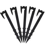 Lot de 100 piquets de fixation pour ligne d'�gouttement, tuyaux d'irrigation et tuyaux gouteurs