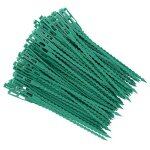 Lot de 100 tuteurs pour tomates, attaches rglables et serre - cbles en plastique pour le jardinage, ...