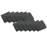 Lot de 12 chiffons nano scintillants Lot de 12 chiffons nano scintillants