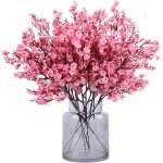 Lot de 12 gypsophiles artificielles pour bricolage, mariage, fte, centre de table, arrangements floraux ...