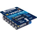 Lot de 12 piles alcalines varta longlife power aaa / lr03