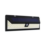 Lot de 2 appliques murales solaires  dtecteur de mouvement 86 led - lampes de scurit extrieures ...