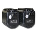Lot 2 batteries ni - mh vhbw 3000mah (24v) pour outils gbh 24vfr, gbh 24vr, bti bhe 24vre. remplace: ...
